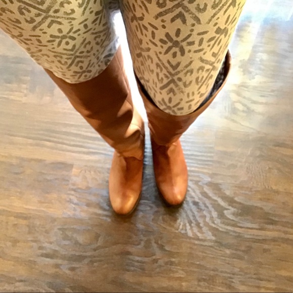 Real Leather Cognac Boots👢 - Picture 2 of 6